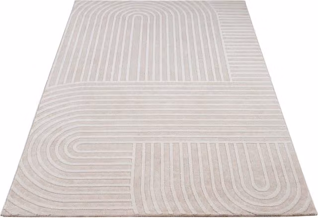 Tappeto moderno Sorrento crema 160x220 cm