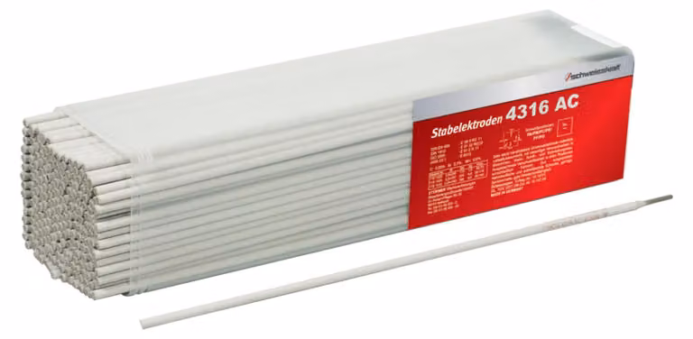 Elettrodo a bacchetta per saldatura a forza 4316 AC 3,2 x 350 mm, 36 pezzi, 1166033