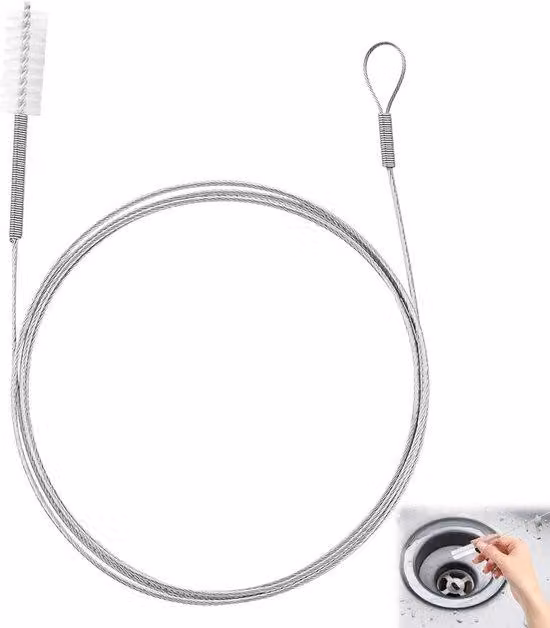 Attrezzo per la pulizia flessibile da 150 cm, stretto, multifunzionale