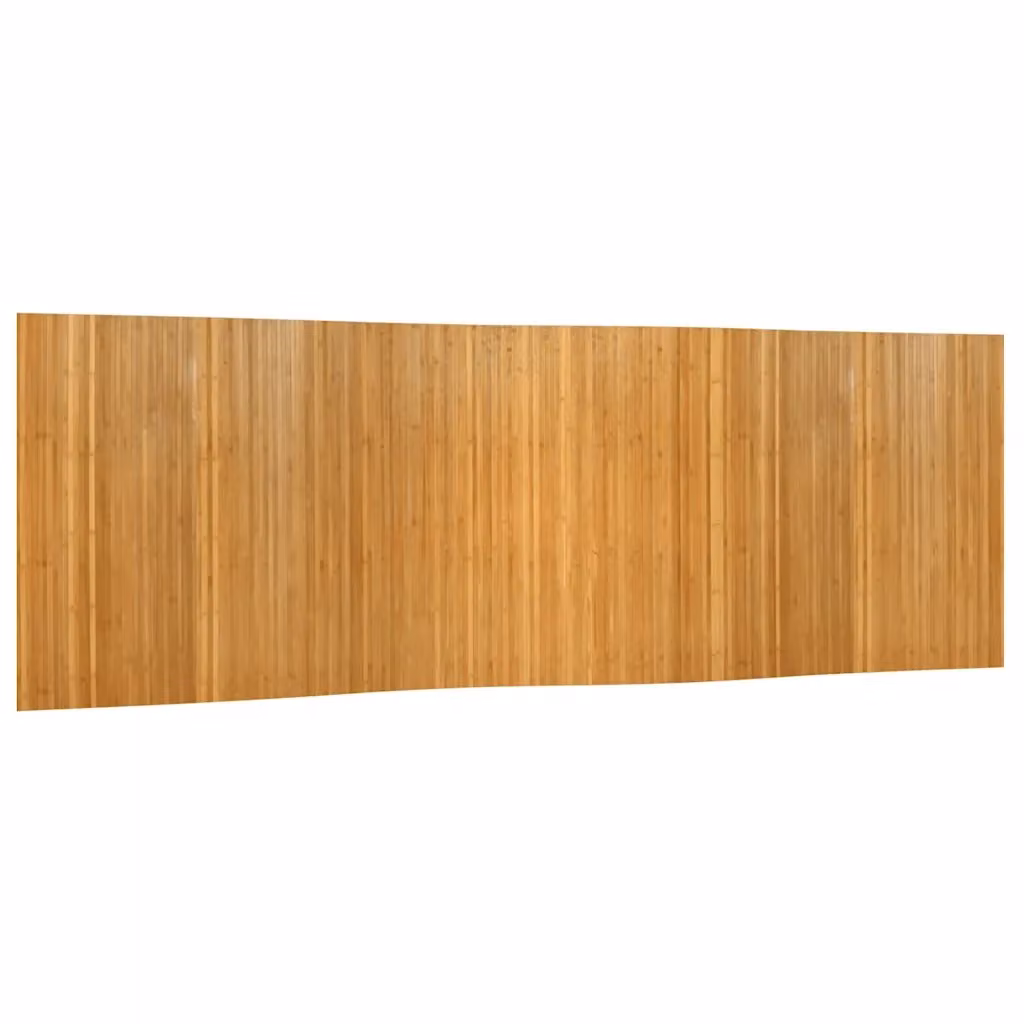 Paravento divisorio per ambienti in bambù naturale beige e marrone, Larghezza: 600 cm, Altezza: 165 cm – 2
