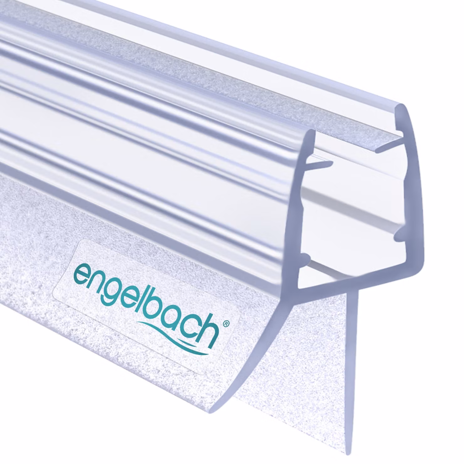 Guarnizione per doccia Engelbach® con perfetta aderenza per porte in vetro da 5-8 mm, 1x80cm