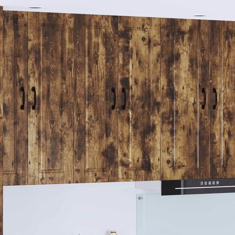 Armadietto a muro vidaXL PORTO moderno in legno marrone L: 60 cm, P: 31 cm, H: 100 cm