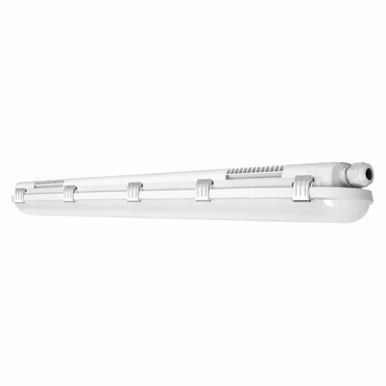 Luce LED a prova di umidità "Damp Proof 2" 32W 830 (bianco caldo) 1.200mm grigio IP65