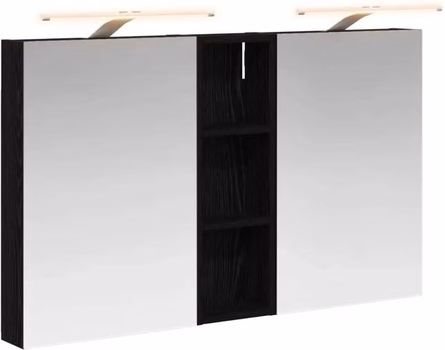 Set di Armadi da Bagno | Armadio da bagno con porta 3 pz 100 x 10,5 x 60,5 cm