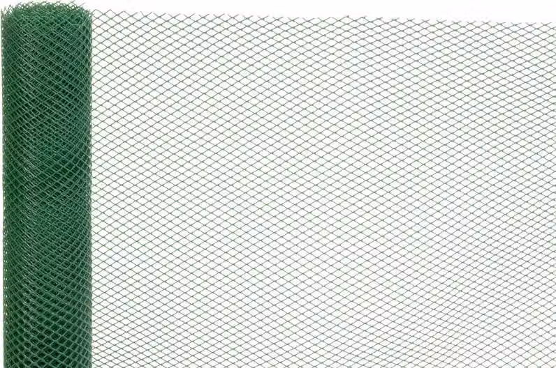 Rete ECONOMY 3, 1000/10x10 mm, maglia esagonale, 300g/m2, verde, interamente in plastica, confezione da 05 m