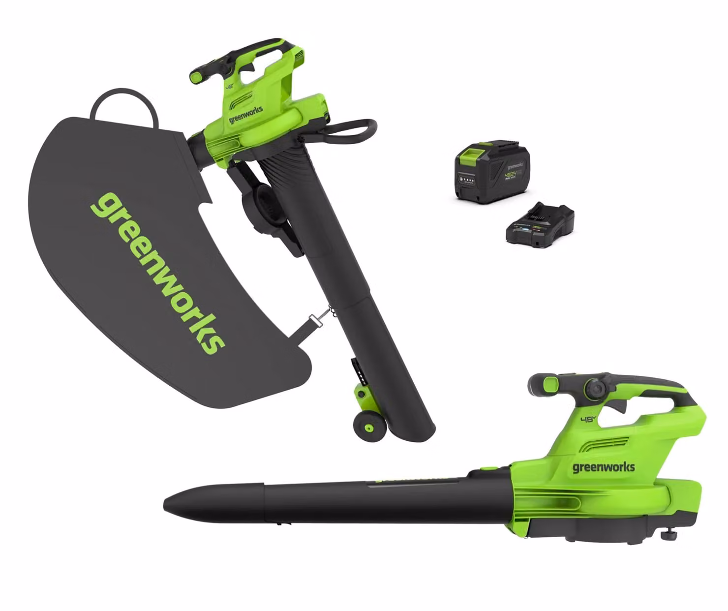 Greenworks 48V DVT BL Blower/Vac Kit