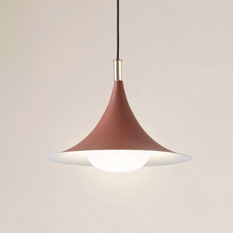 Lampada a sospensione Jarl Lindby, dimmerabile, Marrone / Ruggine, Soggiorno / Sala da pranzo, Metallo, Moderno, Lampada a sospensione