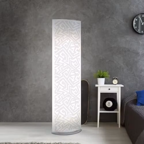 Piantana Moderna Polilux ® Grafica Graffiti 1 Luce Led 18W 3000K