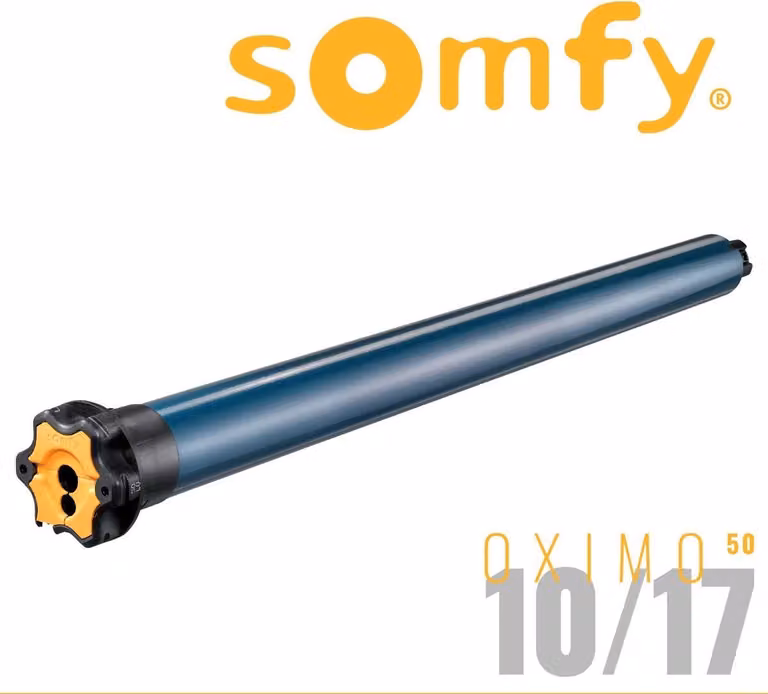 Somfy Oximo 50 io 11/17: motoriduttore tubolare wireless, motore per tapparelle, meccanismo di azionamento per tapparelle