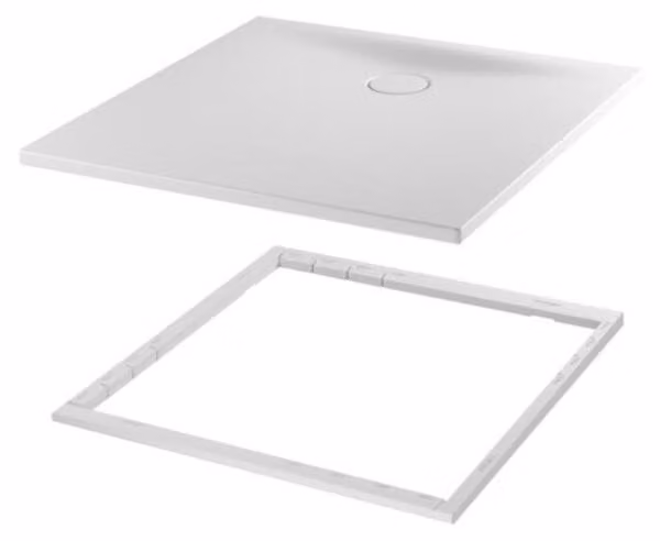 BetteFloor Side receveurs de douche avec support de receveur minimum, 1000x800mm, 3388-430T1, 3388-430T1
