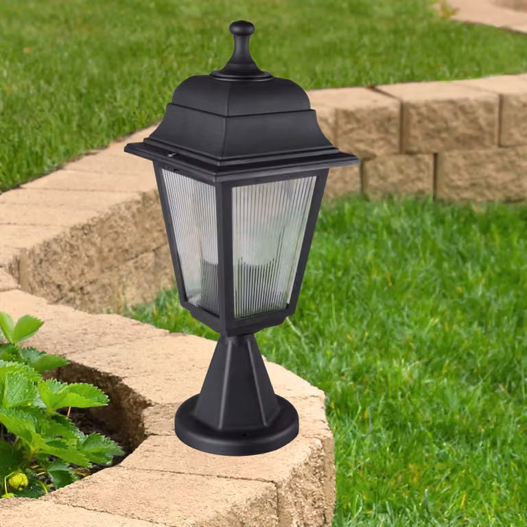Lampada da esterno Ipswich lampada da giardino lanterna da esterno luce da esterno 1 x E27 nero