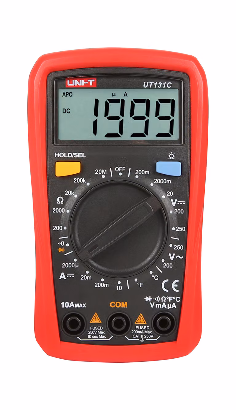 Multimetro portatile Uni-T UT131C: Misure precise per professionisti e hobbisti