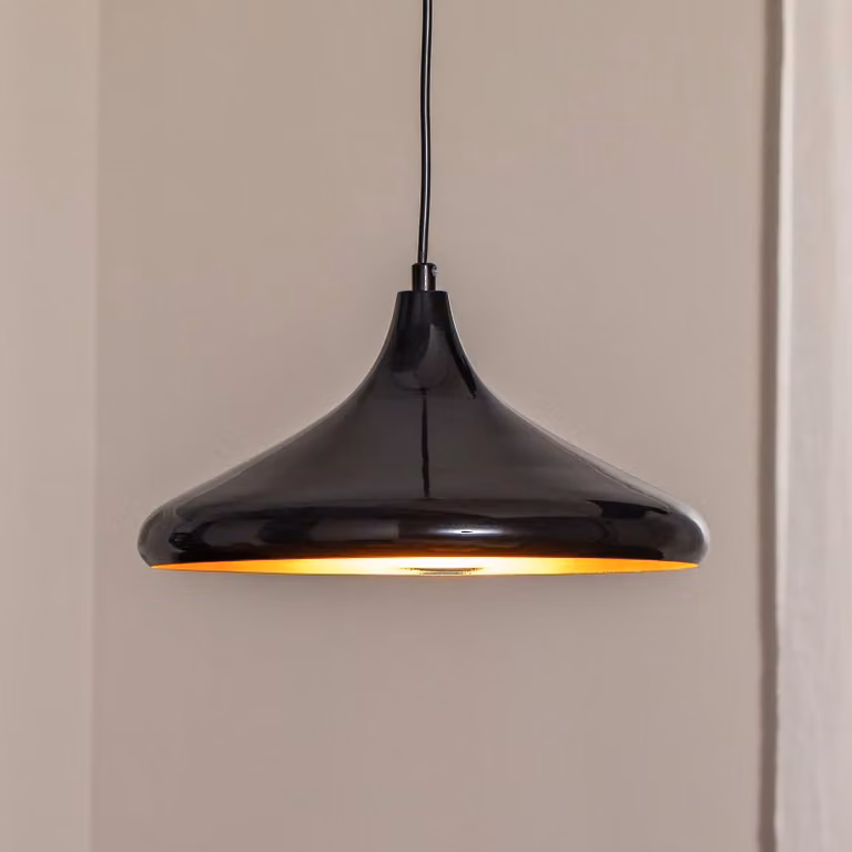 Lampada a sospensione Hängeleuchte Berceste 207-S Opviq, dimmerabile, Nero, Soggiorno / Sala da pranzo, Metallo, Lampada a sospensione