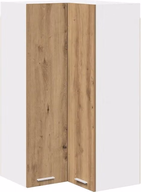 Armadio pensile | Mobile da Cucina Rovere Artigiano e Bianco 57 x 57 x 100 cm