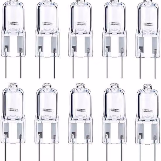 Set di lampadine a LED, 12 V, cristallo, 50 W, lunga durata, adatte alla sostituzione delle lampadine.