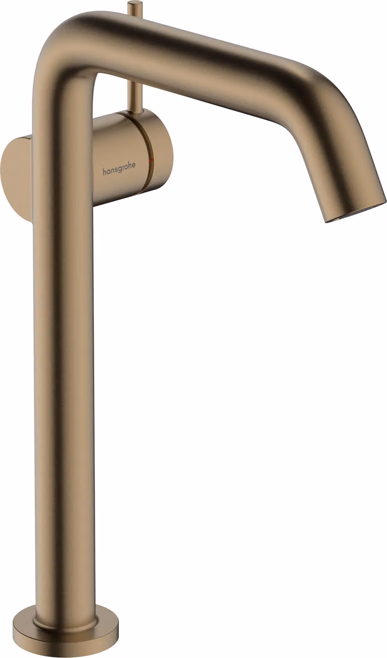 Robinetterie de lavabo hansgrohe Tecturis S 240 Fine CoolStart, pour lavabos à poser sans vidage, EcoSmart+, 73372140, 73372140