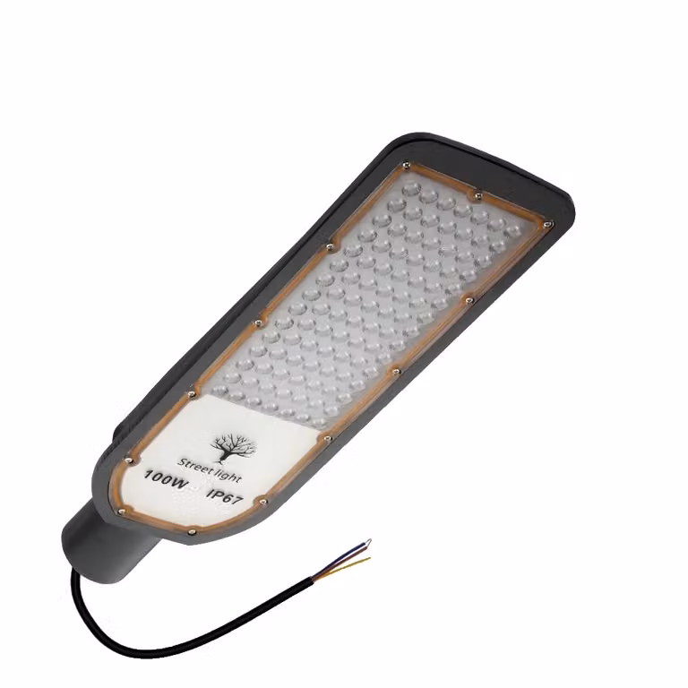 Lampione a LED, alta luminosità, tecnologia SMD3030, grado di protezione IP67 (resistente all'acqua), 100W