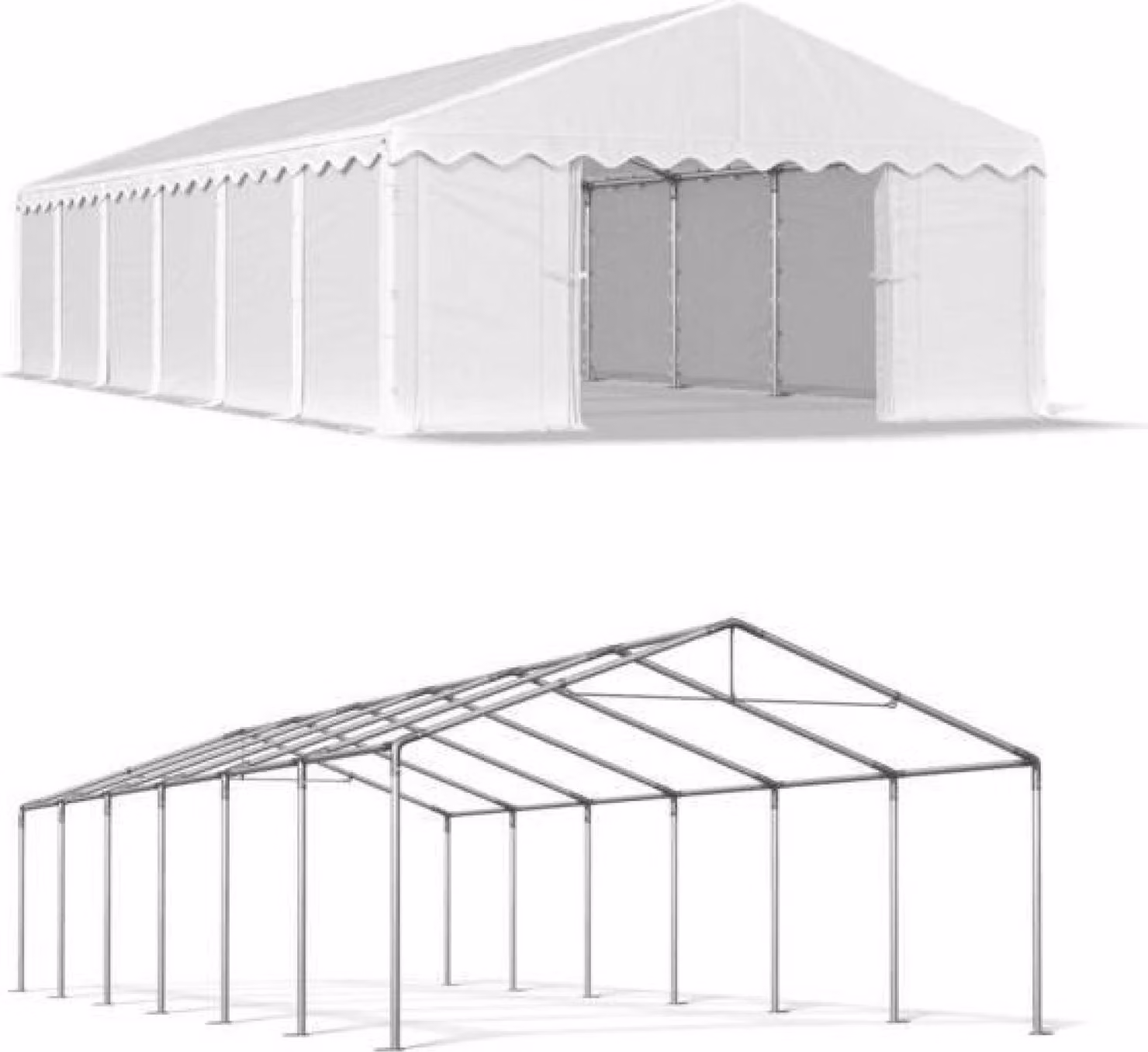 Estate Magazine Tenda 5x12 Bianco SUMMER MPE