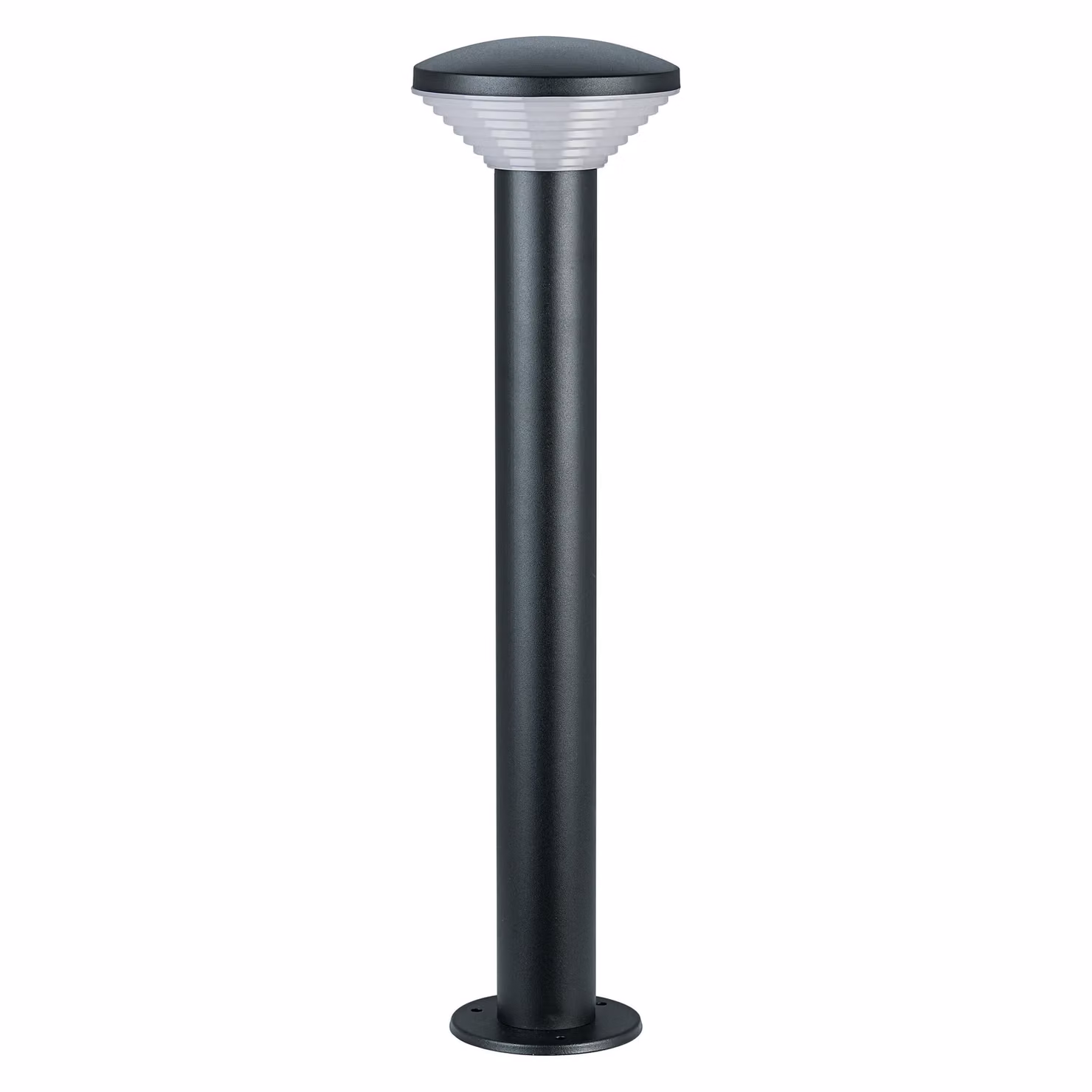 LEDVANCE ENDURA HYBRID OLONA apparecchio per esterni, apparecchio ibrido, 2W, 140lm, colore della luce bianco caldo, temperatura di colore 3.000K, grigio scuro, acciaio inox, classe di protezione IP44 e IP67, funzionamento solare e a rete