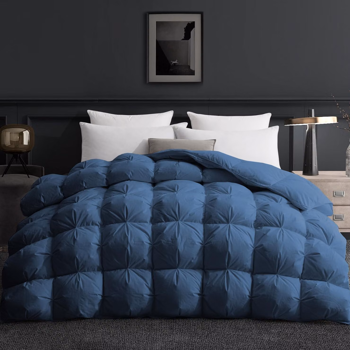 Solidchoice - Coperta da letto singola, calda e traspirante