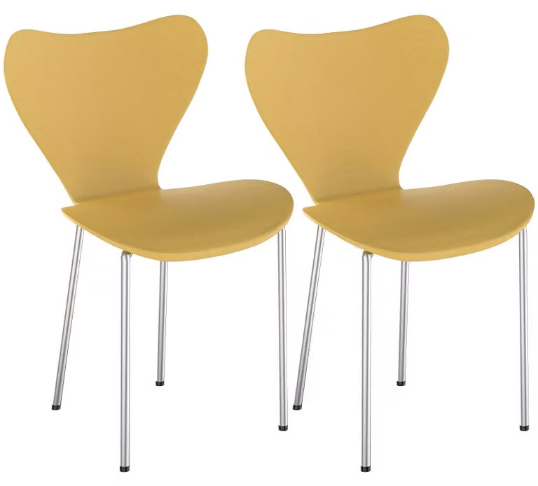 Sedia da ufficio - Sedia - Sedia per ufficio - Sedia per riunioni - Sedia da pranzo - Impilabile - Ergonomica