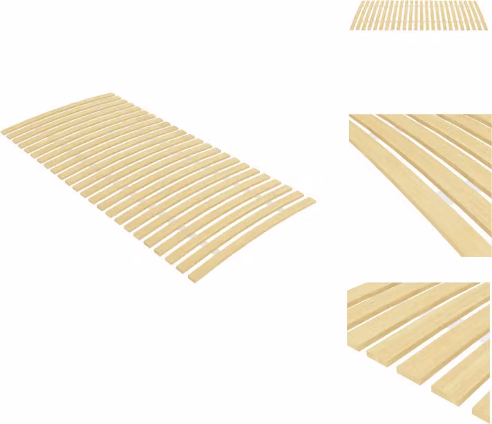 vidaXL Rete a 24 doghe 100x200 cm - Letti e strutture letto