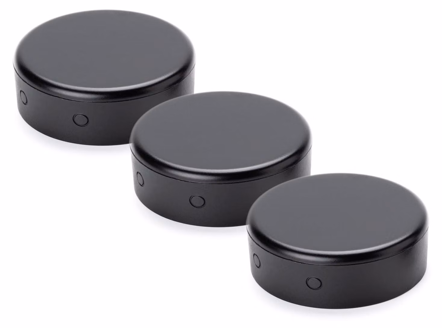 Set di 3 scatole di derivazione a soffitto, colore nero