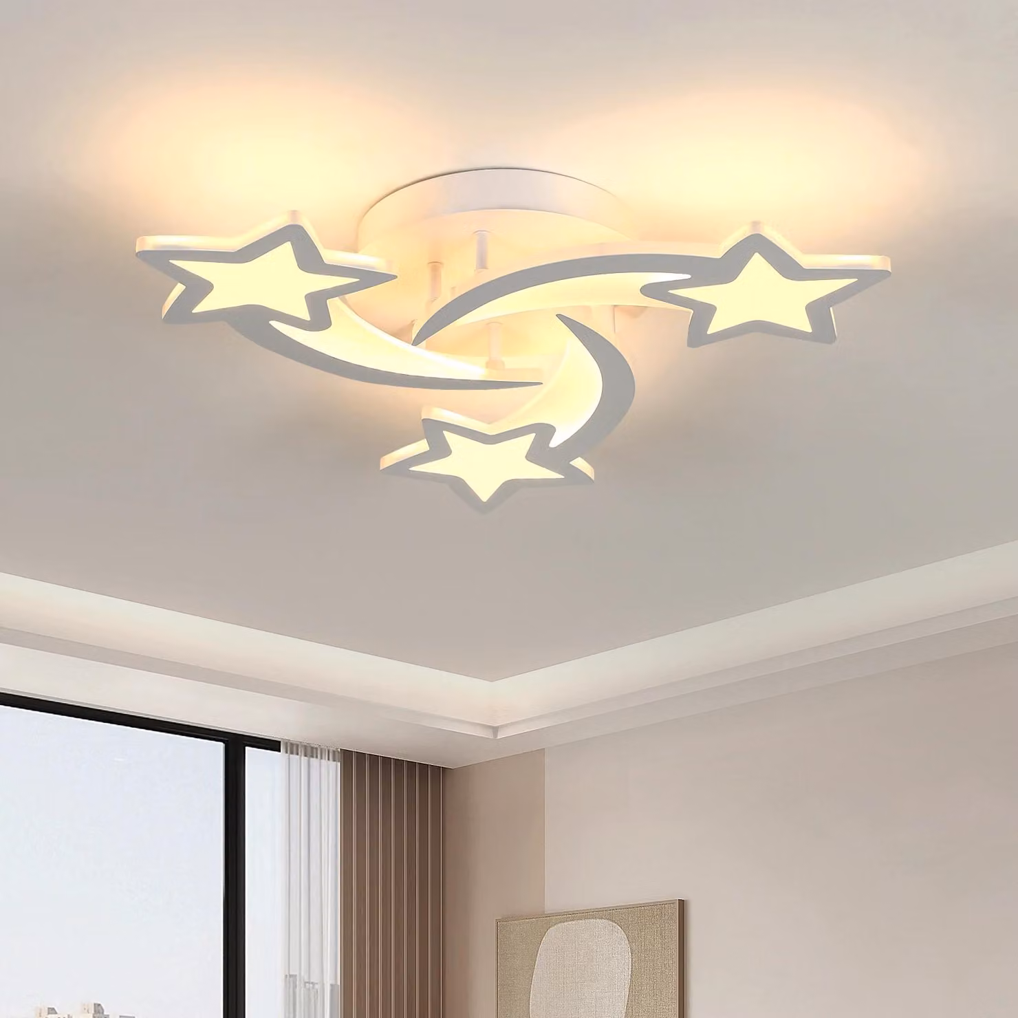 Pannello luminoso a LED - Lampada da soffitto - 40 W - 4500 lm - 6500 K (bianco freddo) - Acrilico - Montaggio a parete/soffitto - A3609