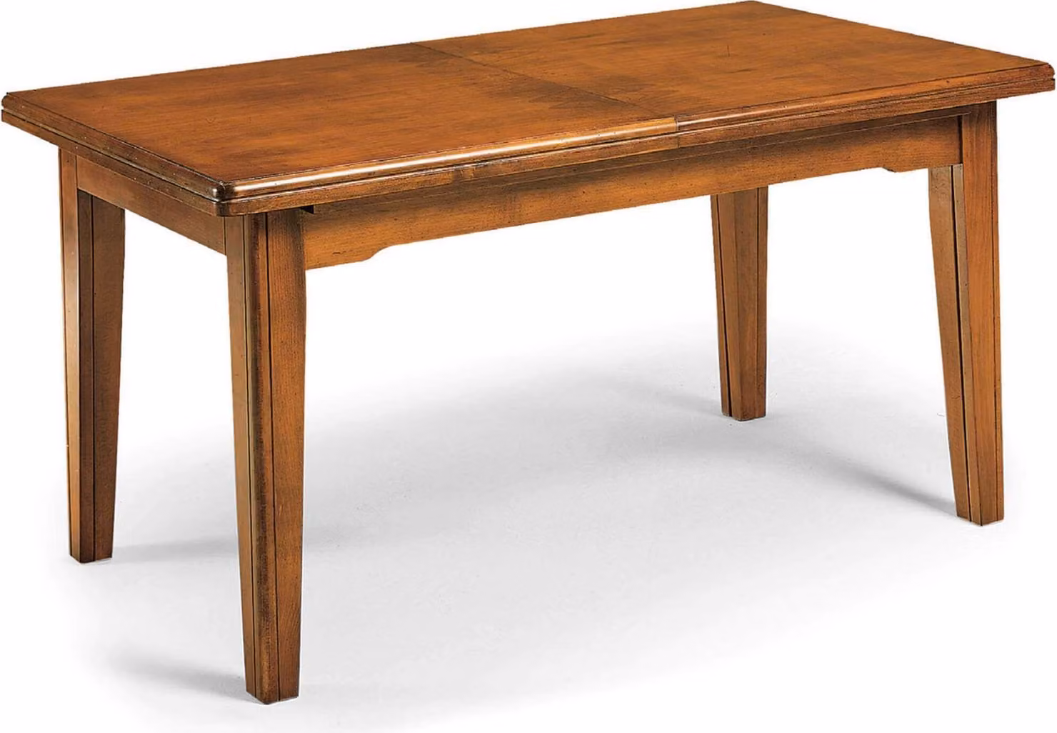 Milani Home - tavolo da pranzo allungabile 180-360 x 85 cm, noce, estensione fino a 14 posti