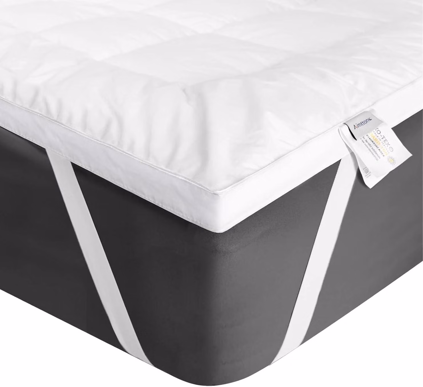 Materassino imbottito extra morbido, 140 x 200 cm, in cotone, per letto a molle