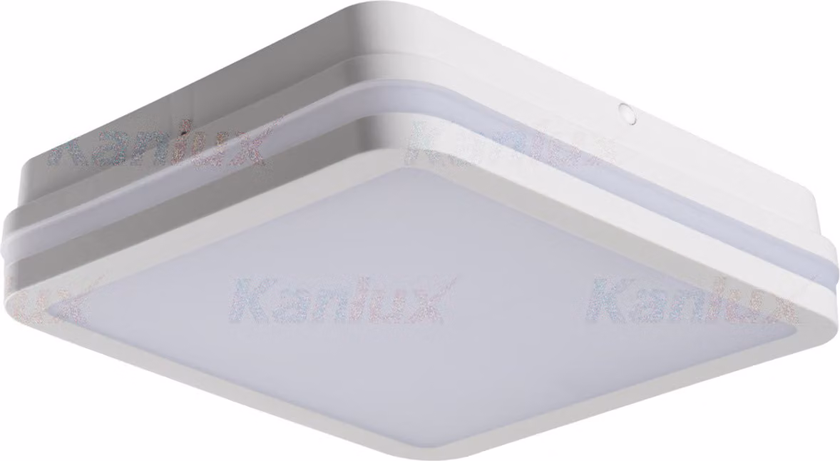 Plafoniera a LED per esterni Kanlux BENO 24W NW-L-SE W IP54 24W 2060lm 4000K bianco con sensore di movimento
