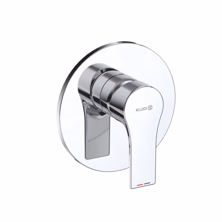 KLUDI ZENTA SL Mitigeur monocommandé encastré pour douche, 28 l/min, 487550565, 487550565
