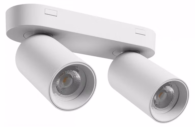 MADARA ALTRO Lampada da soffitto 2xGU10, 230 V, IP20, 220x70x135 mm, bianco, alluminio, montaggio a filo, uso interno