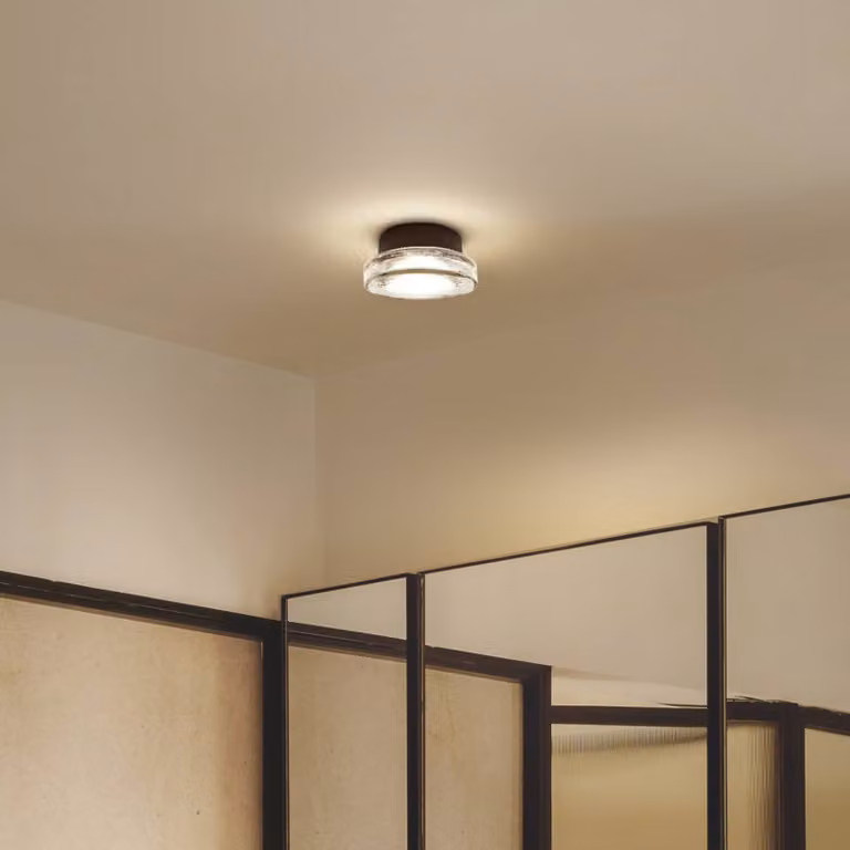 MARSET Applique da esterni a LED Roc, dimmerabile, Nero, Alluminio, Design, Applique LED da esterni