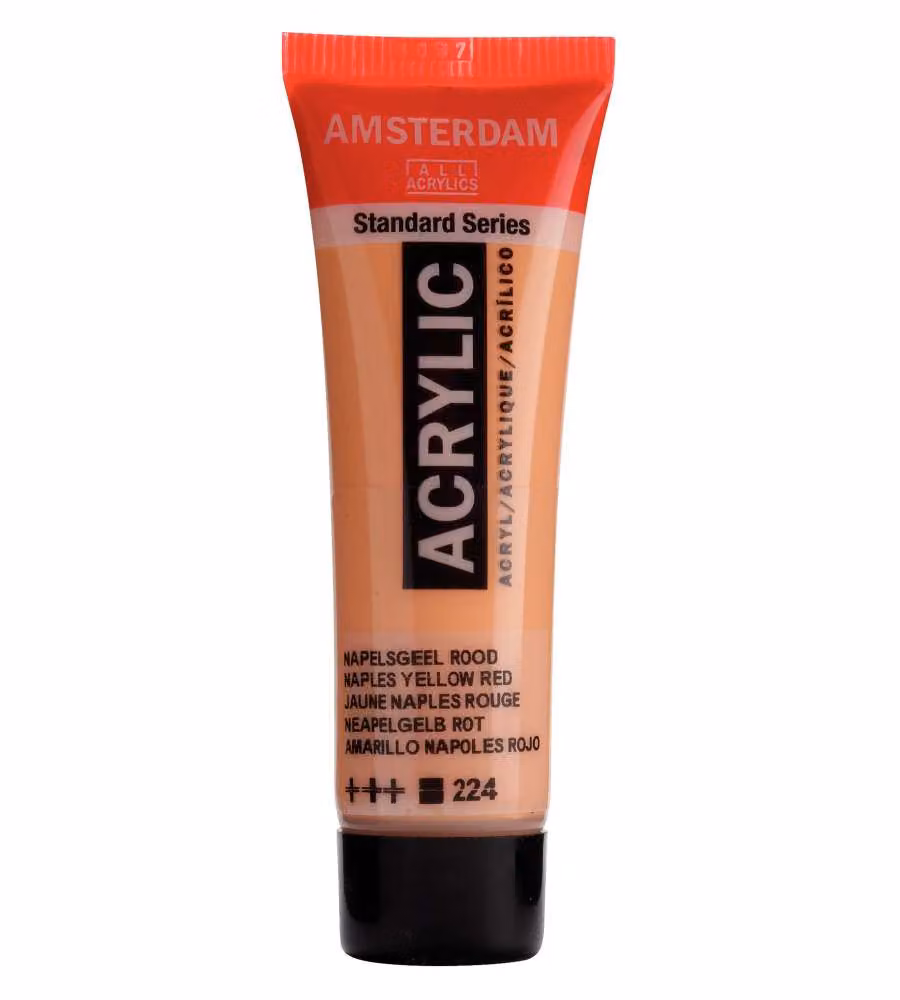 Colore acrilico Amsterdam 20 ML Giallo Napoli