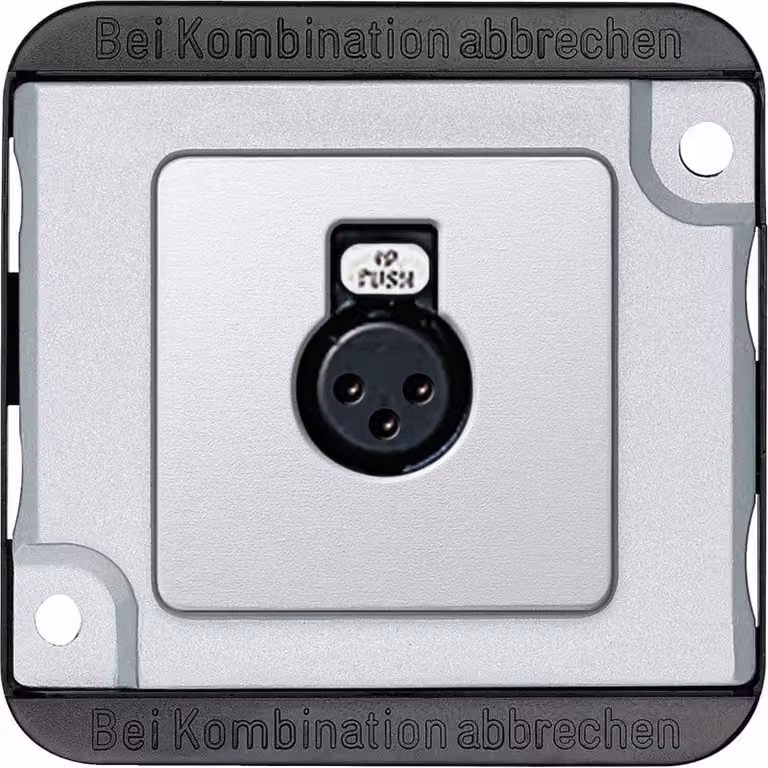 Merten Audio presa a spina mat/si 460860