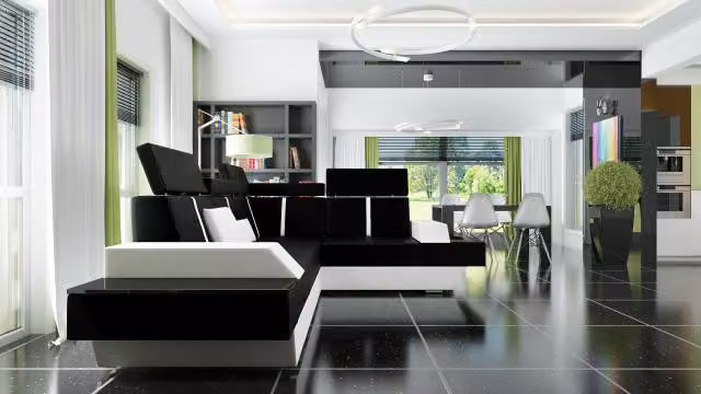 Designer Ledersofa Wohnlandschaft Polster Couch Sofa Ecksofa Eckcouch Ledercouch