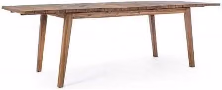 Tavolo per esterno allungabile in legno 180-240x90x h76 cm