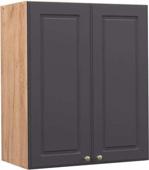Pensile da cucina Vicco Fame-Line Antracite e Rovere Dorato L: 60 cm