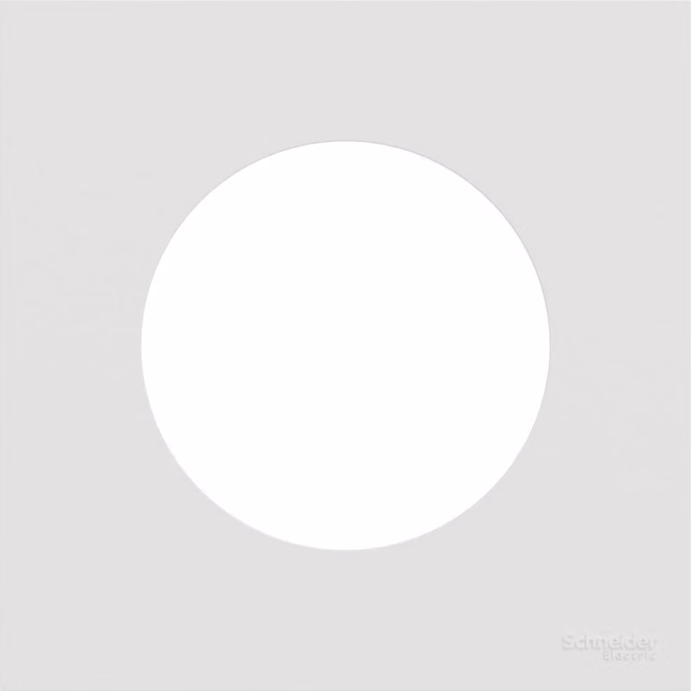 Odace Piastra 4 connessioni Bianco