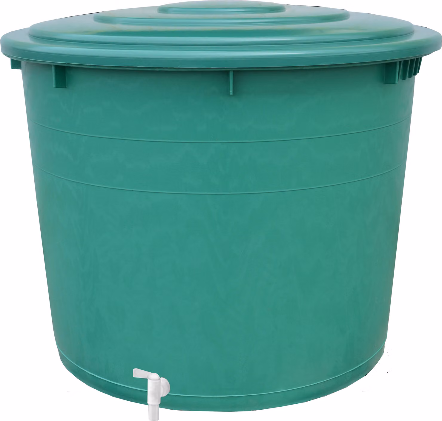 botte per acqua piovana 500l PH con rubinetto + coperchio