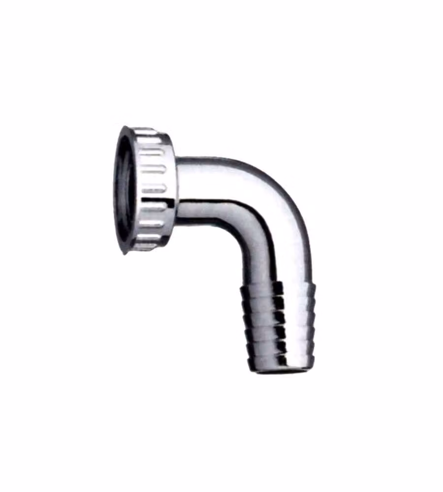 Raccordo Tubo Scarico Curvo F 1" Mm 22 Cr Siroflex