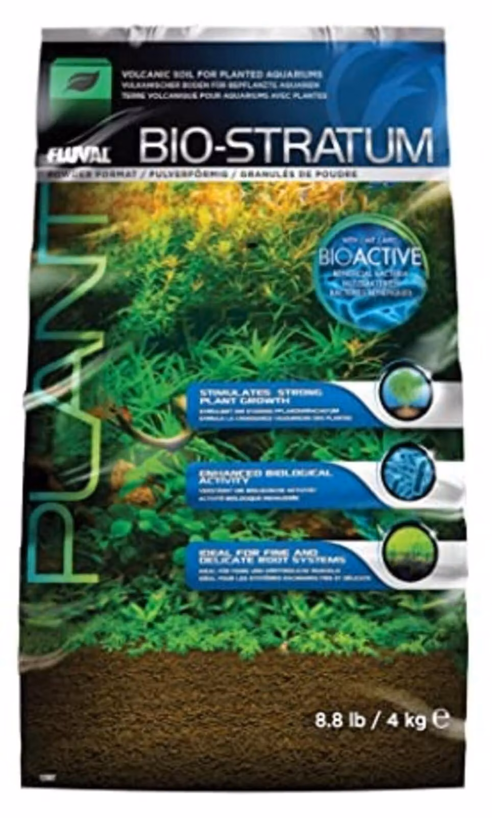 FluvalStratum / Substrato vulcanico, contenuto: 4 kg