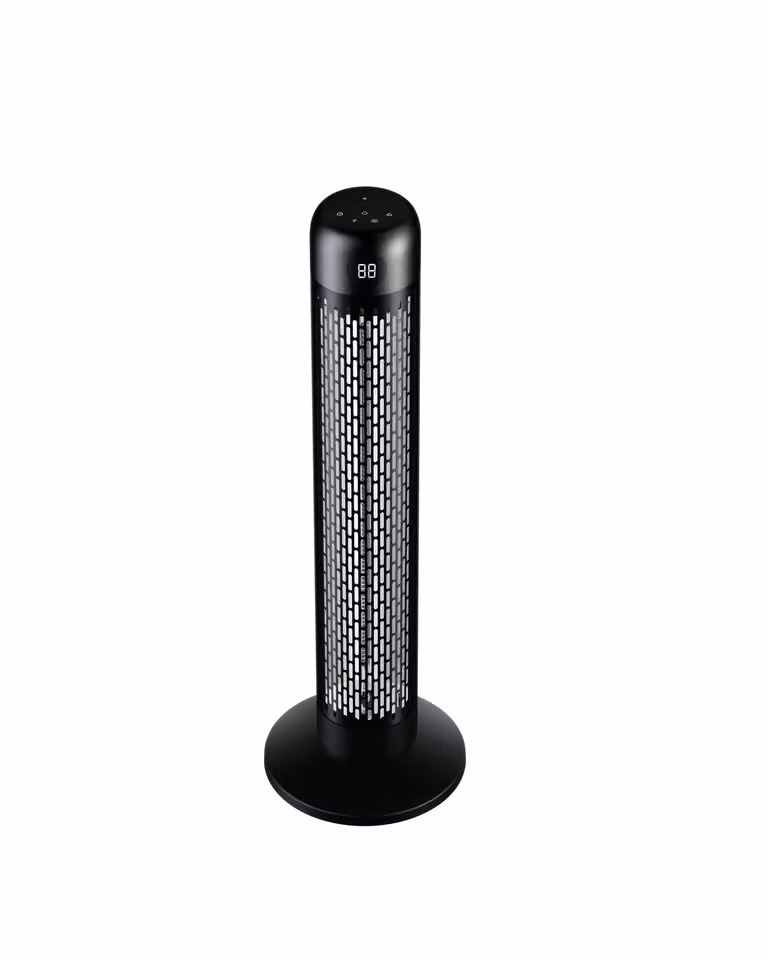 Riscaldatore a carbone mobile a infrarossi da 2000Watt con telecomando