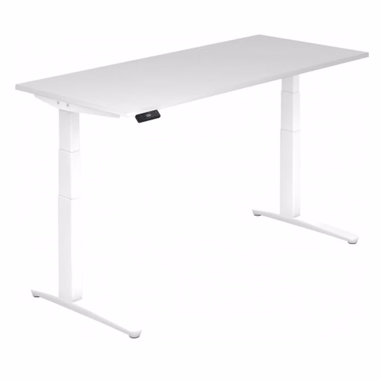 XBHM 19 WW - Bianco 180 x 80, regolabile elettricamente in altezza