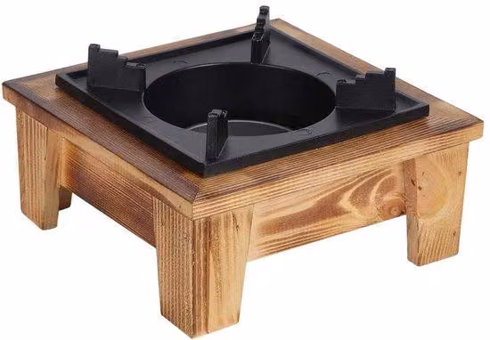 Barbecue portatile a carbone in acciaio inossidabile con gambe pieghevoli – Sano ed ecologico – Ideale per attività all'aperto