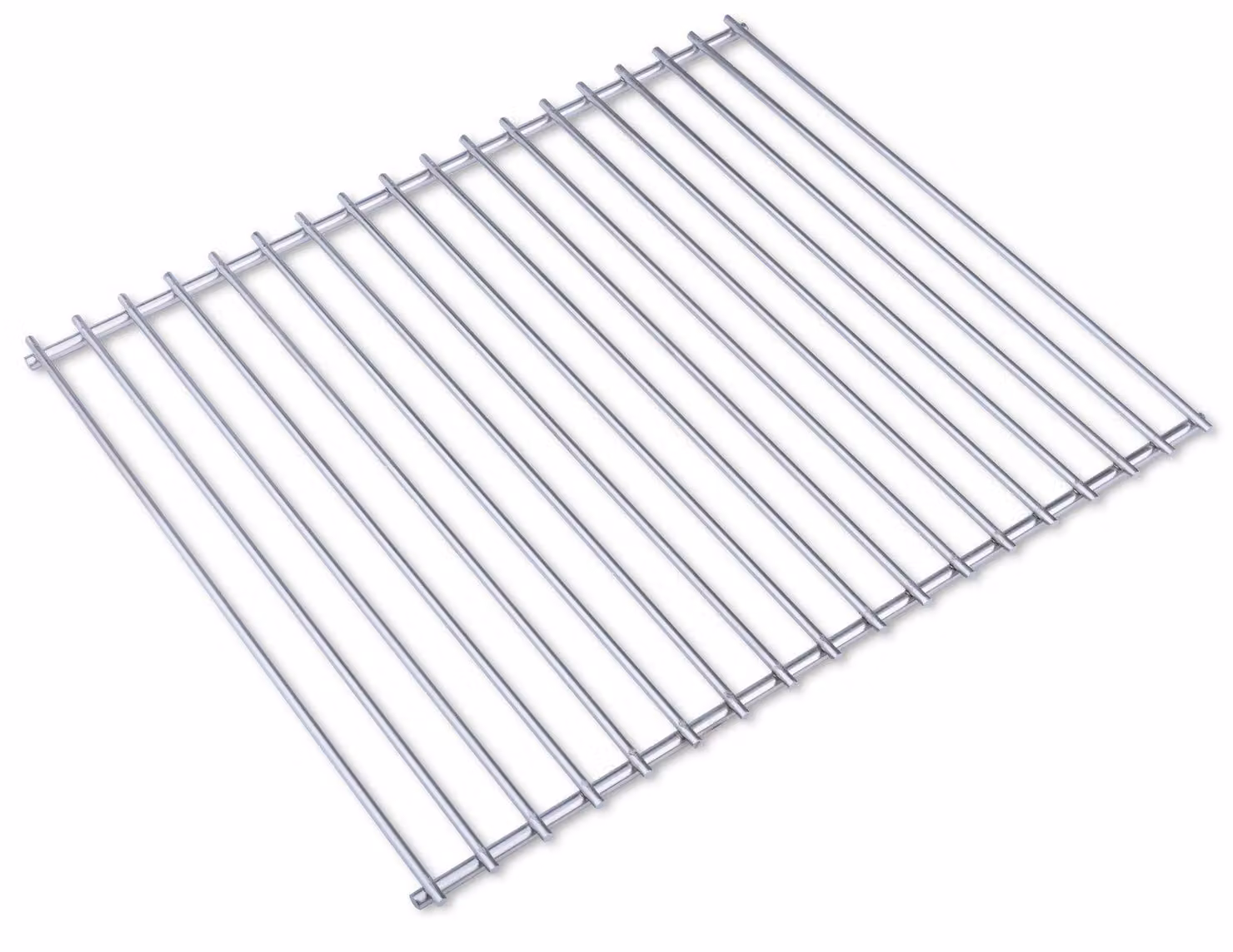 DEOS Griglia per barbecue in acciaio inox 35 × 30 cm