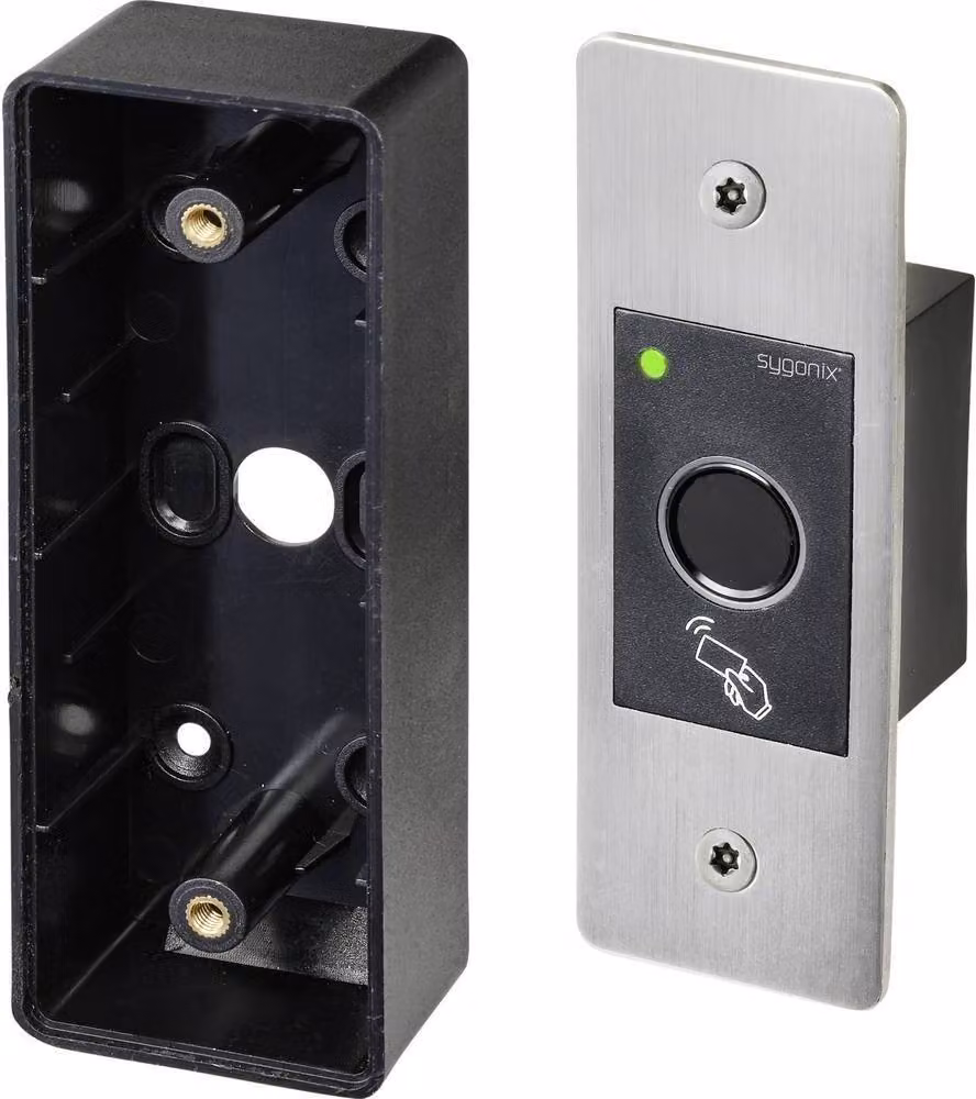 Sygonix SY-4760952 Sistema di accesso a incasso Fingerprint/RFID 12 V/DC, 18 V/DC IP66 (SY-4760952)