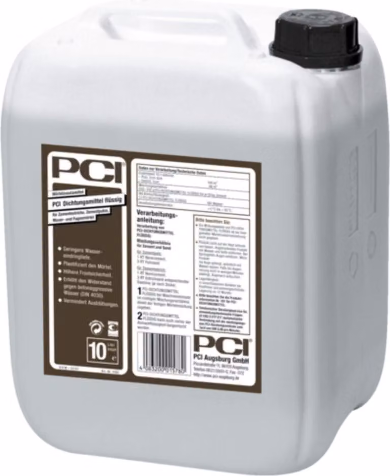 PCI Dichtungsmittel Mörtelzusatzmittel 5 Liter