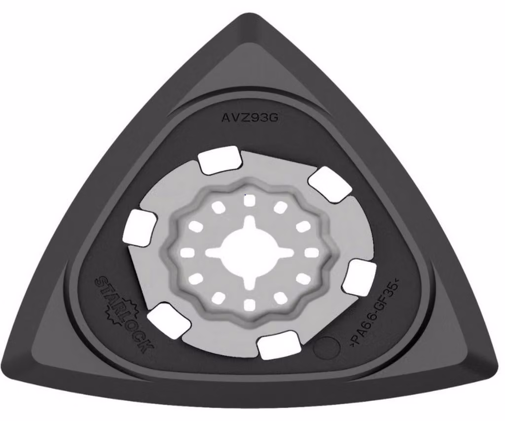 Metabo Starlock 93mm piastra di levigatura triangolare, 626944000